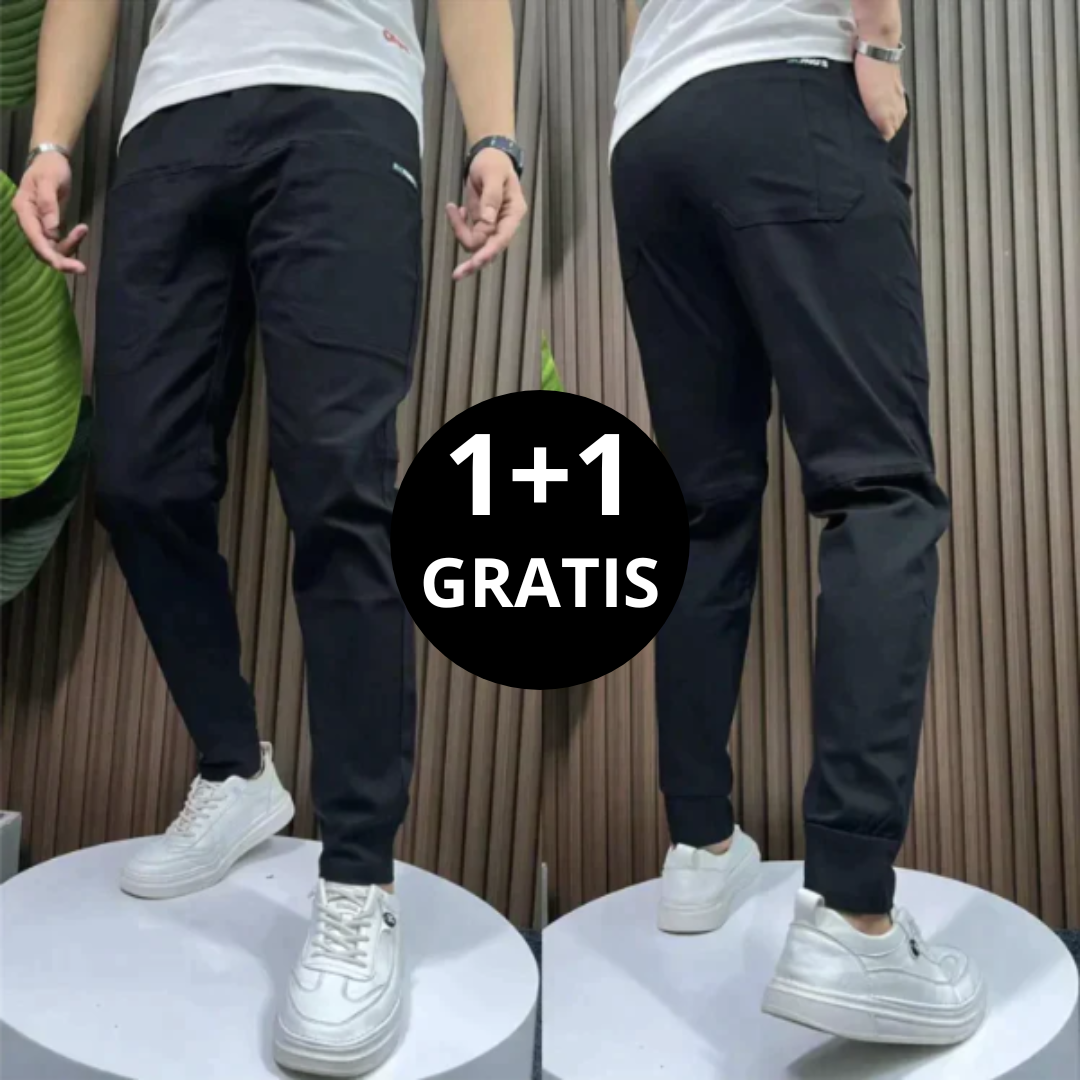Miro | Rekbare Cargobroek 1+1 GRATIS