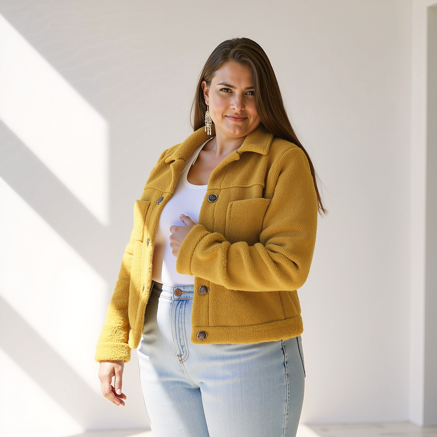 Selina | Fleece Herfstjas