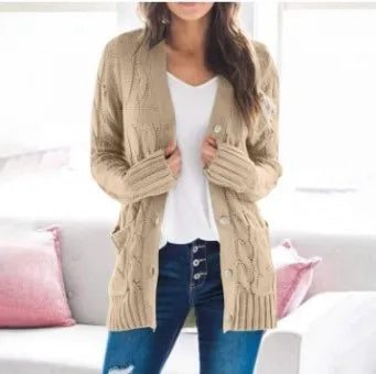 Noevia | Kabelgebreide Cardigan Dames
