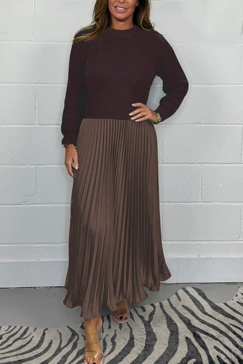 AMARA | LANGE SWEATER MET EEN PLOOIROK