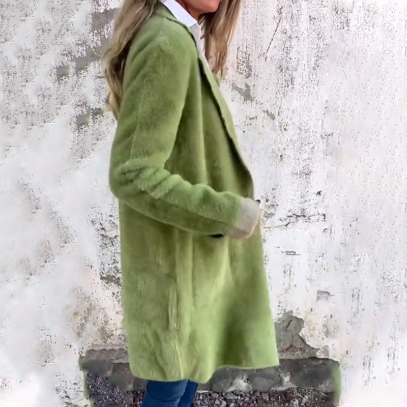 Lina - Elegante halflange jas voor dames
