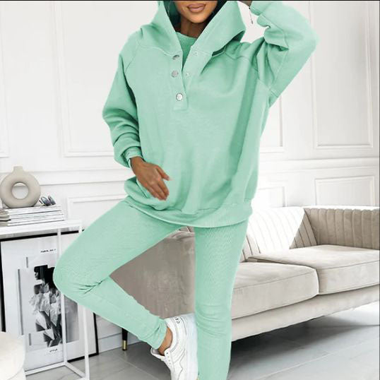 Jade - Vrije tijds set van 3 - hoodie, broek en top