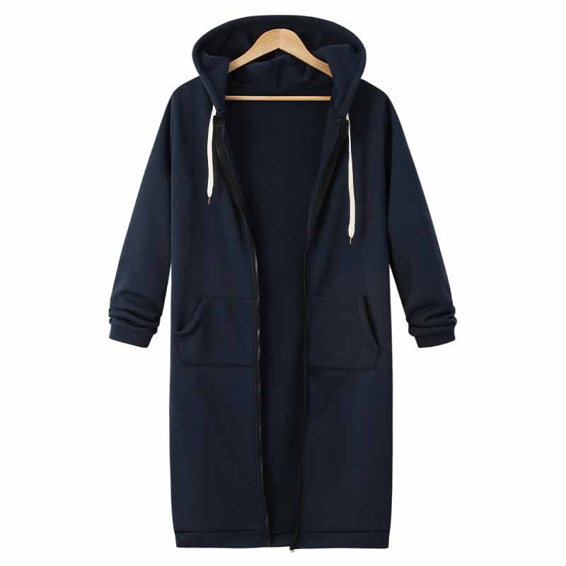 Casual Lang Damesvest - CozyZip