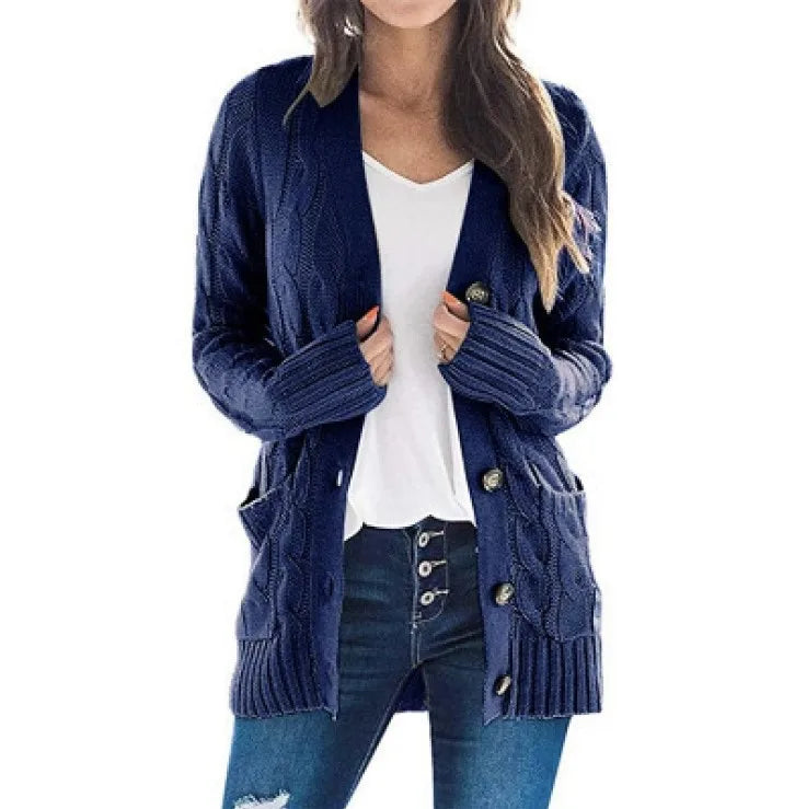 Noevia | Kabelgebreide Cardigan Dames
