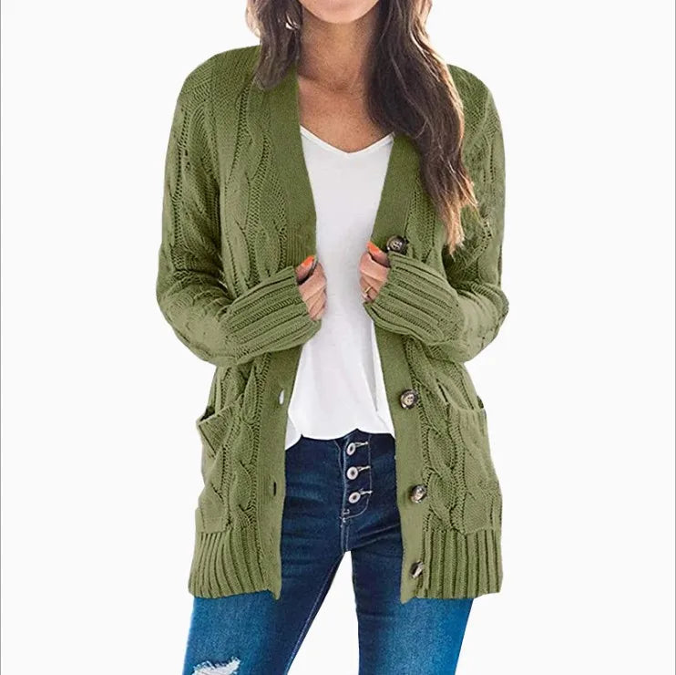 Noevia | Kabelgebreide Cardigan Dames