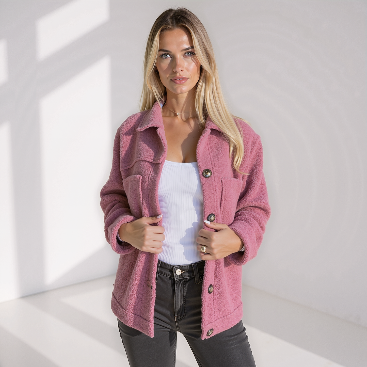 Selina | Fleece Herfstjas