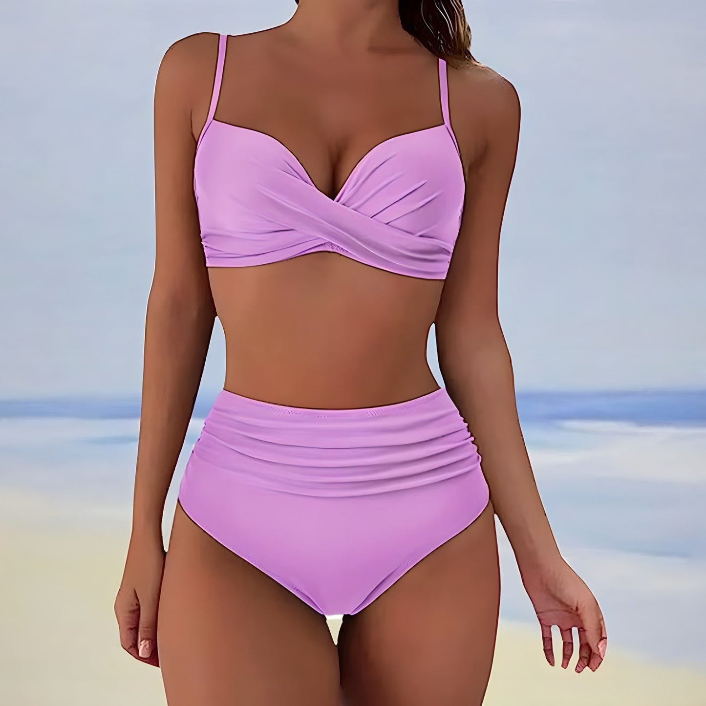AVE - HIGH WAIST BIKINI - 1+1 GRATIS