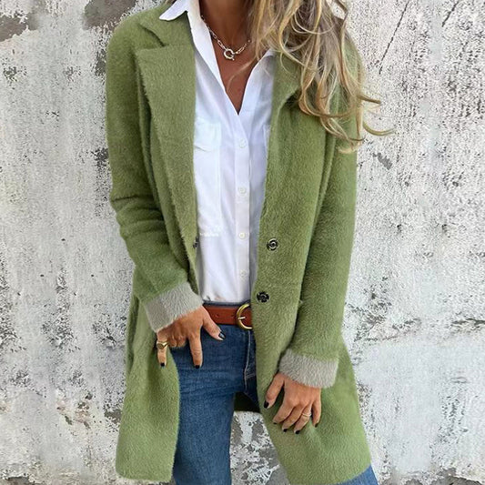 Lina - Elegante halflange jas voor dames