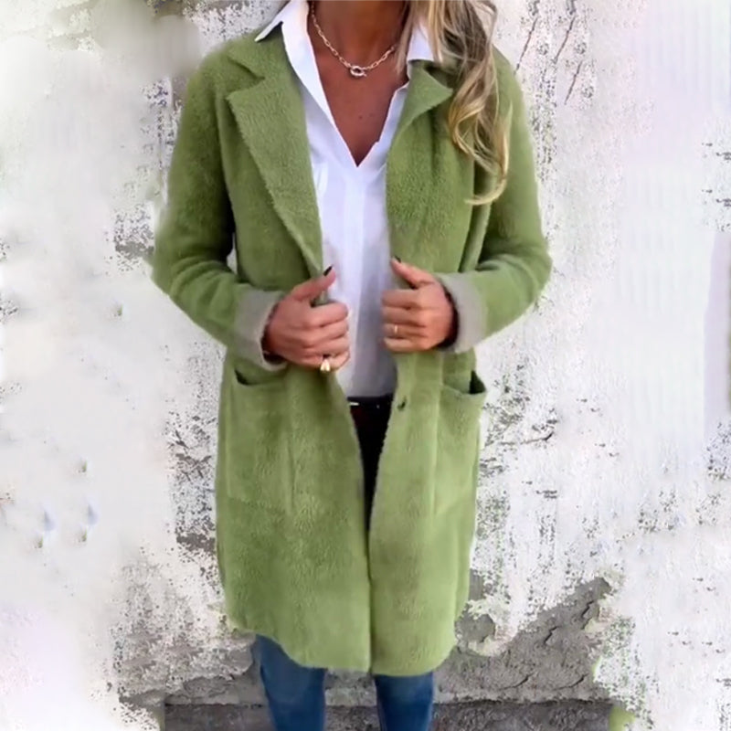 Lina - Elegante halflange jas voor dames