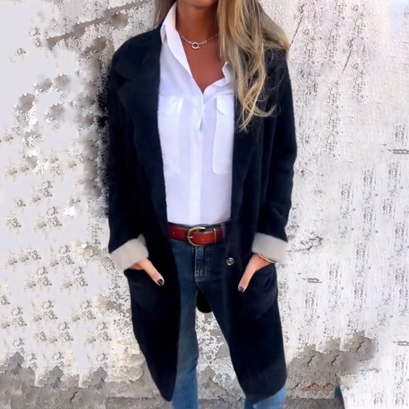 Lina - Elegante halflange jas voor dames