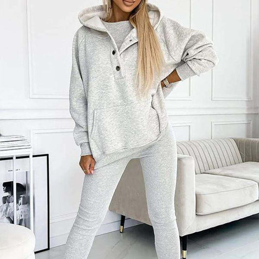 Jade - Vrije tijds set  van 3 - hoodie, broek en top